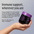 Manukora Immunity Blend Supplement, Elderberry & Echinacea with Manuka Honey, Supports Immune Defense, Throat Comfort & Improved Absorption, Adults & Kids, 3rd-Party Tested, Non-GMO, 225g Jar