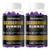 Nutravita Berberine Gummies with Ceylon Cinnamon 1500mg High Potency Berberine HCL Supplement for Immune and Metabolism Support, Sugar Free Organic Berberine Gummies Blueberry Flavor-2PACK