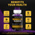 Nutravita Berberine Gummies with Ceylon Cinnamon 1500mg High Potency Berberine HCL Supplement for Immune and Metabolism Support, Sugar Free Organic Berberine Gummies Blueberry Flavor-2PACK