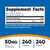 Nutricost Zinc Gluconate 240 Veggie Capsules (50mg) (2 Bottles) - Gluten Free and Non-GMO