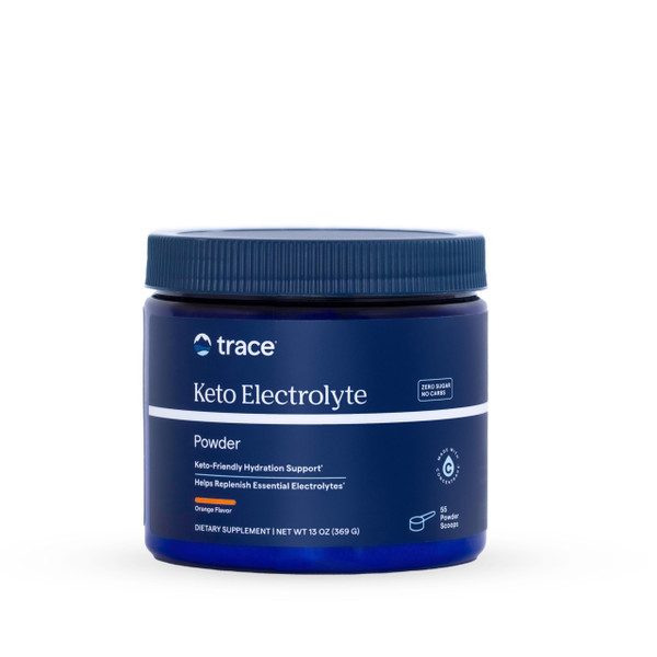 Trace Minerals | Keto Electrolyte Powder Drink Mix | Sugar Free | Promotes Energy and Endurance | Gluten Free, Vegan | 55 Servings (Orange)