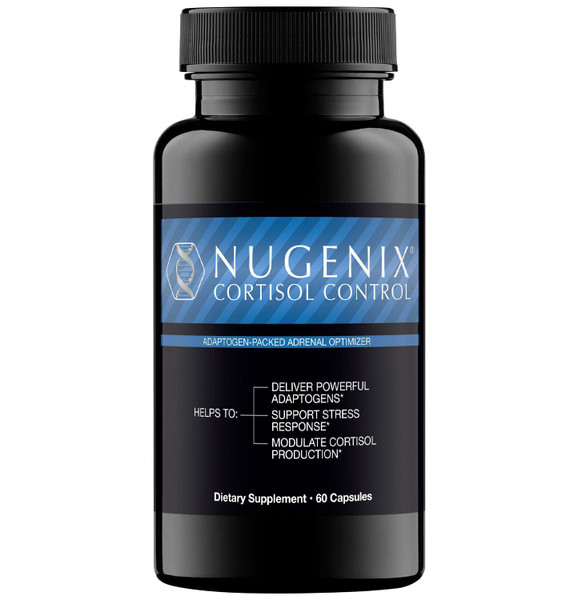Nugenix Cortisol Control - Cortisol Reducer and Adrenal Support Manager Supplement for Men, 60 Capsules