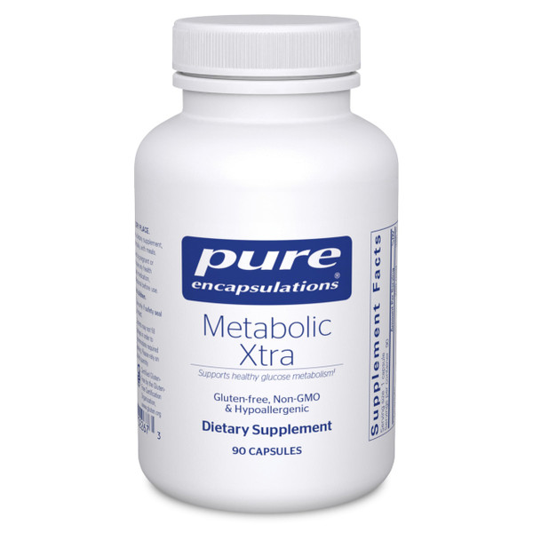 Pure Encapsulations Metabolic Xtra | Supplement to Support Carbohydrate Metabolism, and Homeostasis* | 90 Capsules