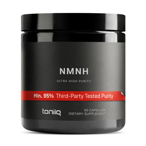 Toniiq NMNH Supplement – Clinically Studied UthPeak™ – 95% Highly Purified & Third-Party Tested for NAD+ & Healthy Aging Support