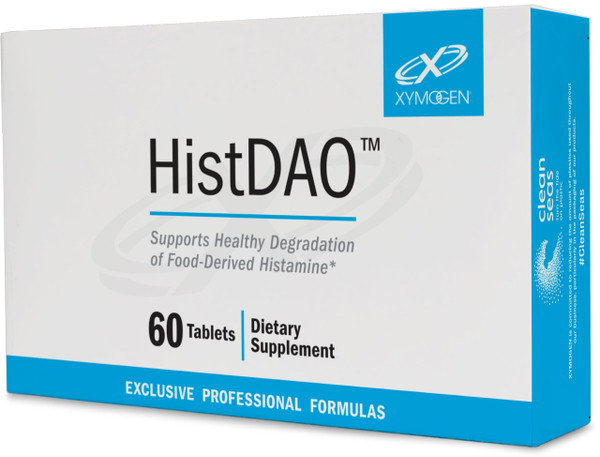XYMOGEN HistDAO - DAO Enzyme Supplement for Digestive Health Support* - Diamine Oxidase from Pig Kidney Extract - 20,000 HDU Per Serving - Gluten-Free & Dairy-Free - 60 Tablets