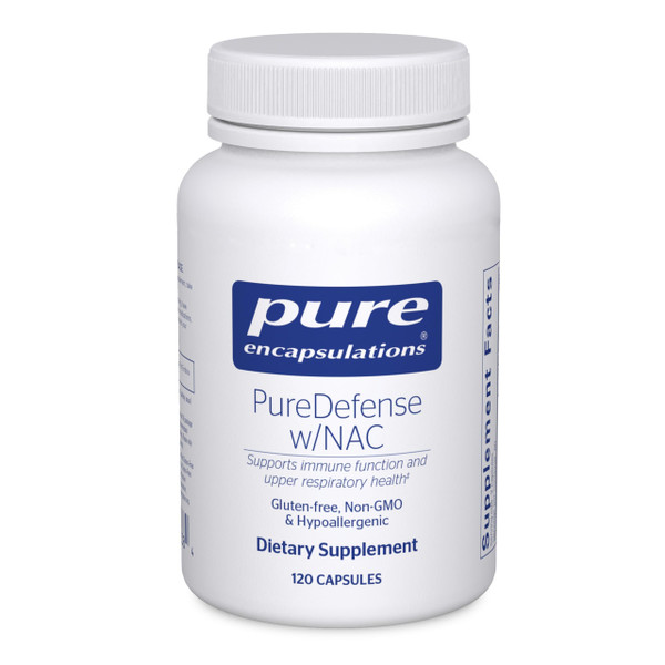 Pure Encapsulations PureDefense with NAC | Enhances First-Line Immune Defense and Upper Respiratory Health* | 120 Capsules