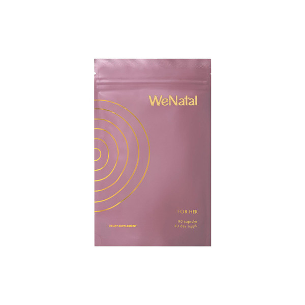 WeNatal for Her Prenatal Vitamins – Clinically Studied by Citruslabs – HSA/FSA Pre-Approved – Folate, Choline, DHA, Magnesium & Vitamin D3 – Non-GMO for Fertility & Pregnancy, 90 Capsules