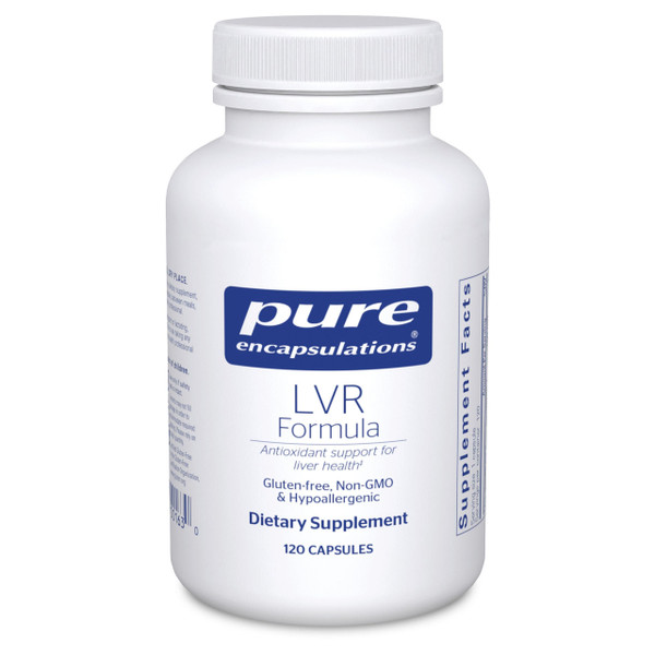 Pure Encapsulations LVR Formula | Hypoallergenic Supplement with Antioxidant Support for Liver Cell Health* | 120 Capsules