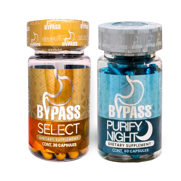 Bypass Duo Select & Purify – Day & Night Wellness Support (Select 30 caps) - (Purify 60 caps)