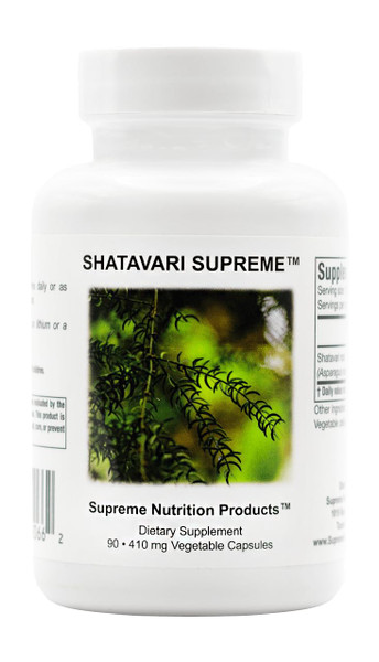 Supreme Nutrition Shatavari Supreme, 90 Pure Shatavari Root Vegetarian Capsules