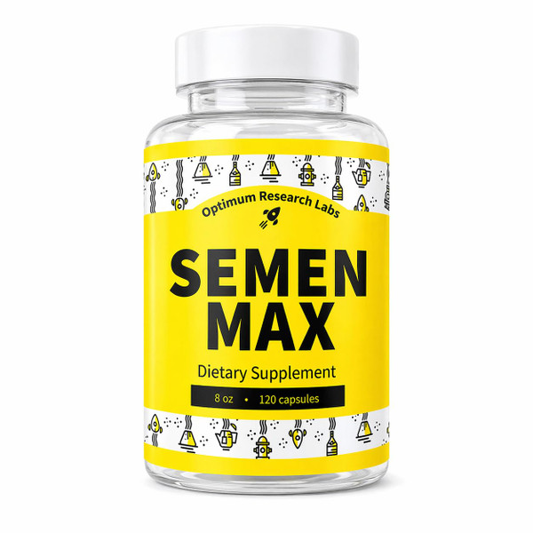 Optimum Research Labs Semen Max - Natural Male Enhancement Supplement for Volume Support and Reproductive Health