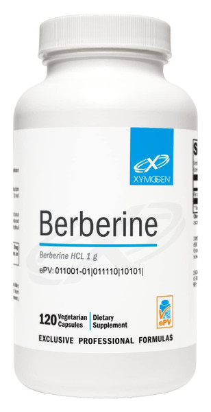 XYMOGEN Berberine - Plant-Based Berberine HCl Supplement for Cellular Metabolic & Immune Support* - Non-GMO, Gluten-Free, Vegan - 120 Capsules