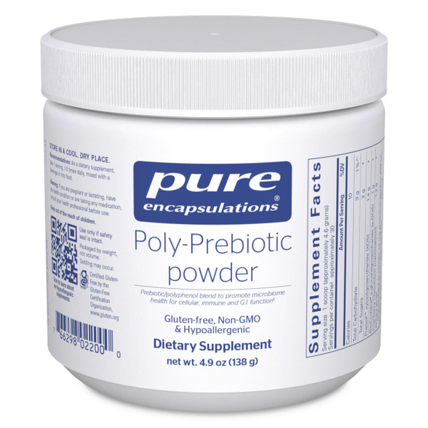 Pure Encapsulations Poly-Prebiotic Powder | Targets Akkermansia Muciniphila to Support GI Barrier Function* | 4.9 Ounces