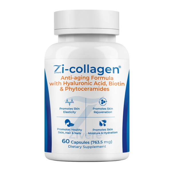 Zi-Collagen Marine Collagen Capsules for Skin, Hair & Nails