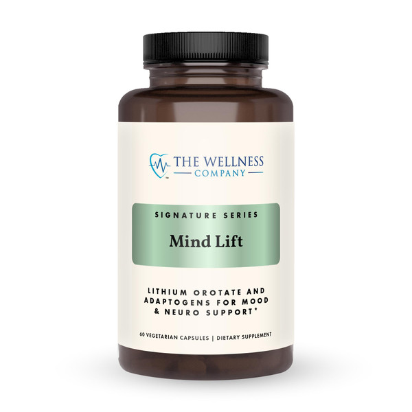 Mind Lift - Mood Boost, Mental Focus, Cognitive Defense - Lithium, GABA, DHA L-Phenylalanine | 60ct (1 Month Supply)