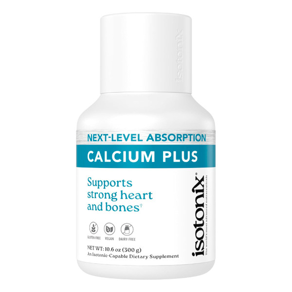 Isotonix Calcium Plus – Calcium Supplement for Women and Men with Magnesium, Vitamin D3, and Vitamin C – Fast Absorbing Isotonic Formula – Calcium Citrate & 5 Salts - 90 Servings