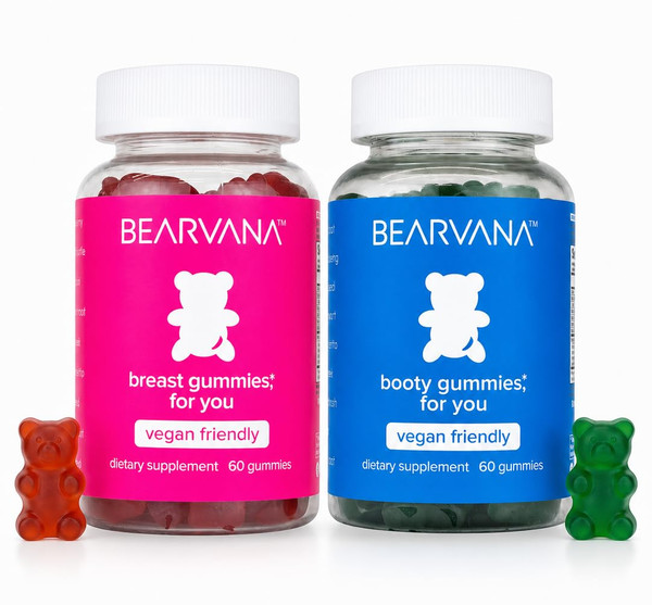 BEARVANA Women's Multivitamin Gummies Combo Pack - Includes Herbal Extracts & Essential Vitamins - Berry Flavor | 2-Pack (120 Gummies)