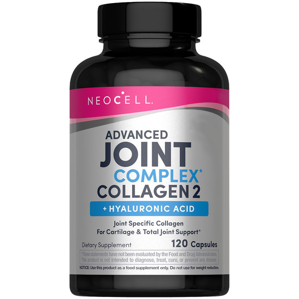 NeoCell Joint Complex Supplement | 120 Capsules | Plus Hyaluronic Acid