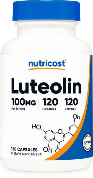 Nutricost Luteolin 100mg 120 Capsules, Gluten Free