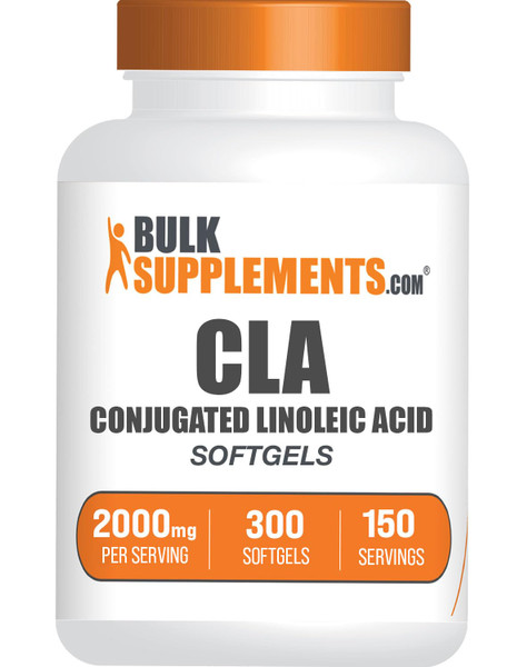 BulkSupplements.com Conjugated Linoleic Acid Softgels - CLA Supplements, CLA 2000mg, CLA Safflower Capsules, CLA Pills - 2 CLA Softgels per Serving, 150-Day Supply, 300 Softgels