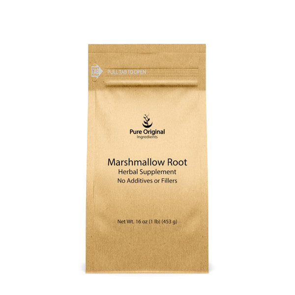 PURE ORIGINAL INGREDIENTS Marshmallow Root Extract (1 lb), Powder, Herbal Supplement