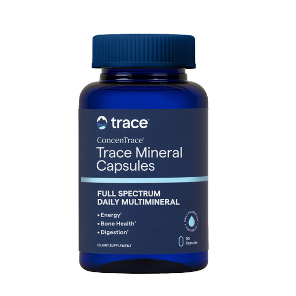 ConcenTrace Trace Mineral Capsules, 90-Count Electrolyte Support