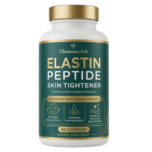Claranova Elastin Peptides Skin Tightening Formula 60 Capsules (1pcs, 1)