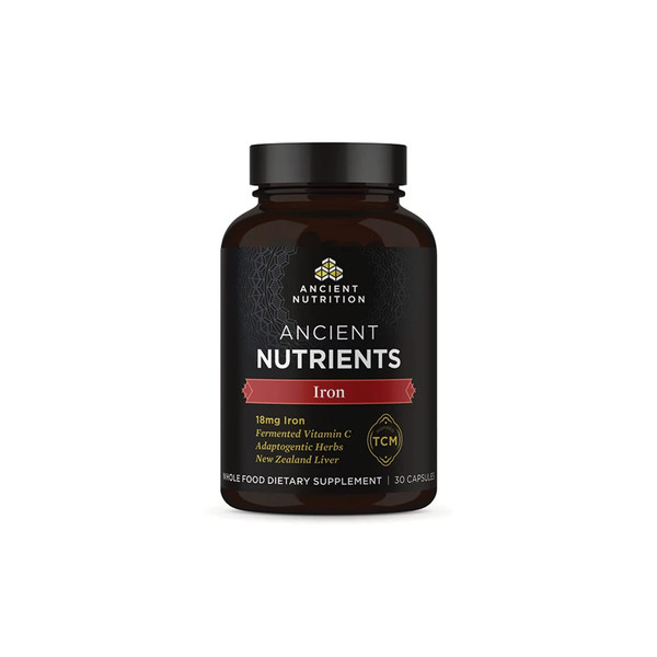 Ancient Nutrition Iron Supplement, Supports Response to Fatigue and Stress