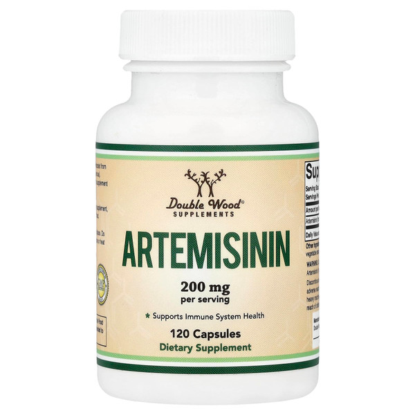 Artemisinin 200mg, Sweet Wormwood Extract, Immune Support, 120 Capsules