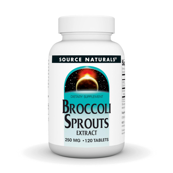 Source Naturals Broccoli Sprouts Extract, 250 mg - 120 Tablets