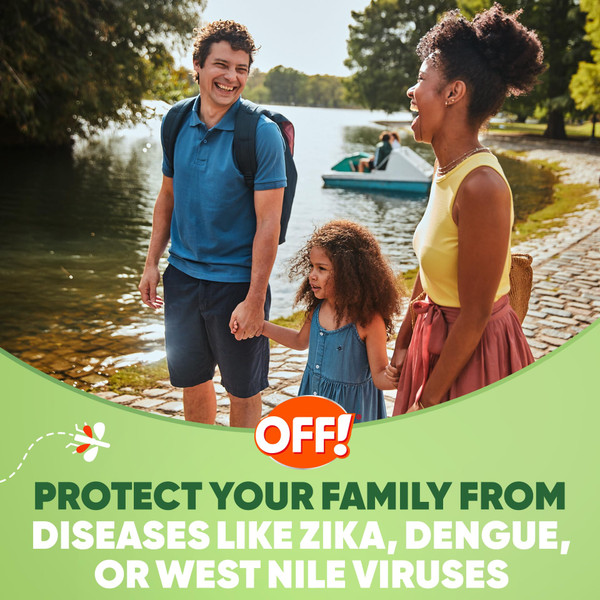 OFF! Deep Woods Dry Bug Spray Insect Repellent VIII Long Lasting Outdoor Protection from Mosquitoes and Ticks 4 Ounce (Pack of 6)