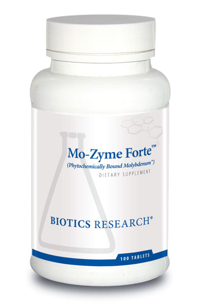 Biotics Research MoZyme Forte Molybdenum 150 mcg, Liver Support, Detoxification, Essential Trace Element, Healthy Metabolism, Antioxidant Support 100 Tablets