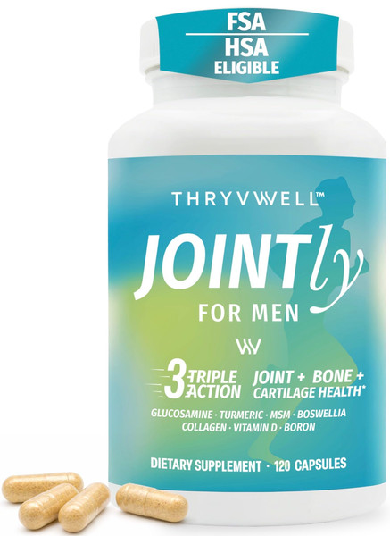Joint Supplements for Men 14-in-1 Glucosamine MSM Turmeric Calcium Boron