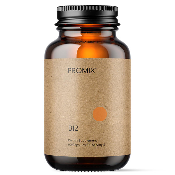 ProMix Nutrition Vitamin B12 1000mcg Capsule Supplement - 90 Count