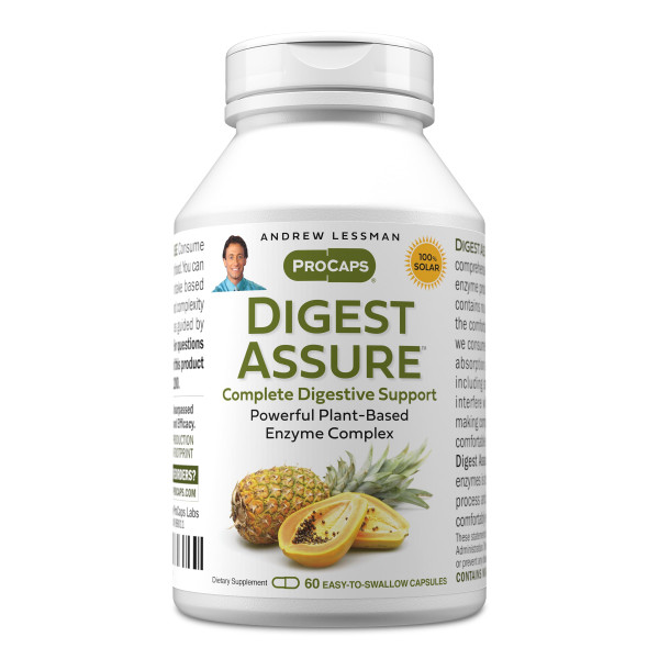ANDREW LESSMAN ProCaps Digest Assure Digestive Enzymes, 60 Capsules