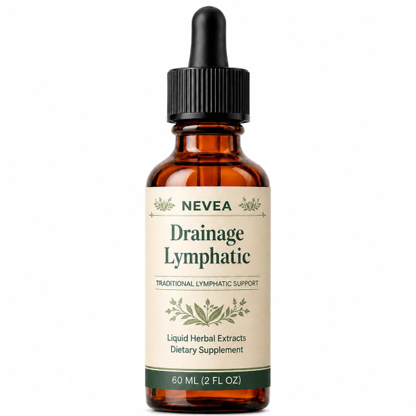 Nomend Nevea Lymphatic Drainage Drops with Red Clover & Stillingia, 2 oz