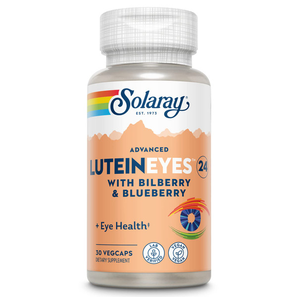 SOLARAY Advanced Lutein Eyes 24 mg, 30 VegCaps