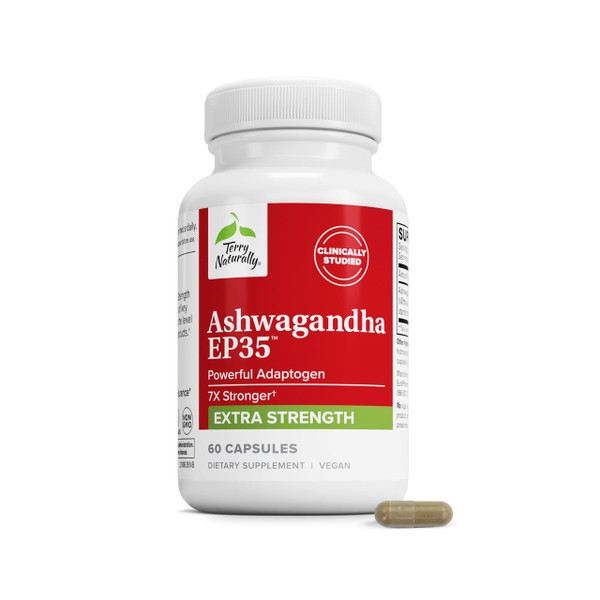 Terry Naturally Ashwagandha EP35 Extra Strength - Stress - 60 Count