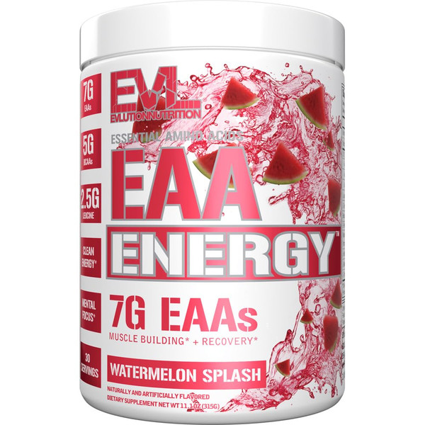 EVL EAA Essential Amino Acids Powder Pre & Post Workout - 30 Servings