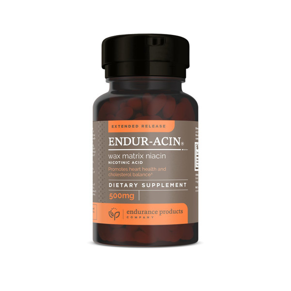 ENDUR-ACIN - Niacin B3 - ER (Extended Release) 500 mg (100 ct)