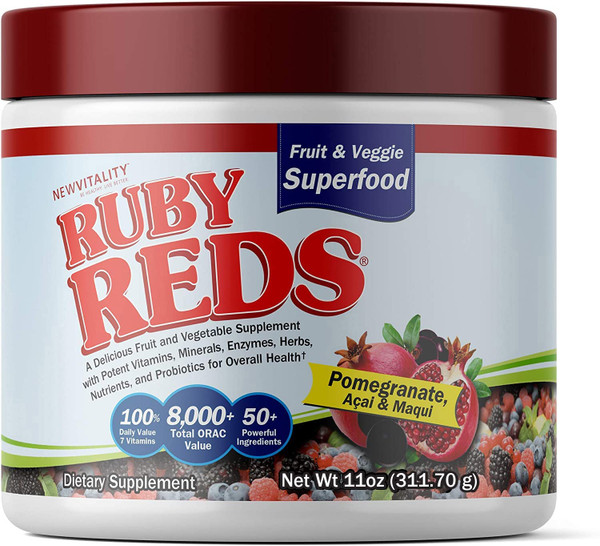 Ruby Reds Delicious Reds Powder Fruit & Vegetable Supplement – 30 servings