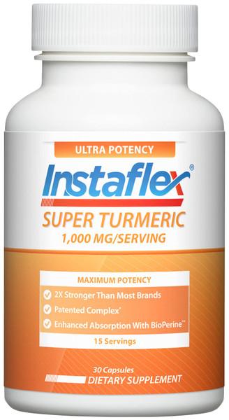 Instaflex Super Turmeric Joint Support, 1000mg Turmeric, BioPerine - 30ct