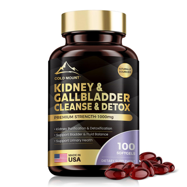MEGNETA Kidney Cleanse Detox & Repair Supplement, 5-in-1 High Potency Herb