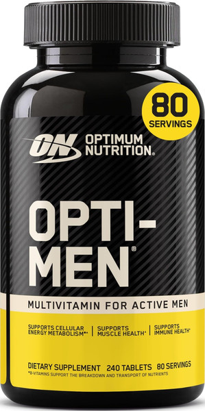Optimum Nutrition Opti-Men Daily Multivitamin Supplement, 240 Ct