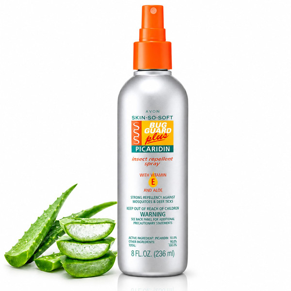 AVON Skin So Soft Bug Guard Plus Picaridin Insect Repellent Spray - 8 oz