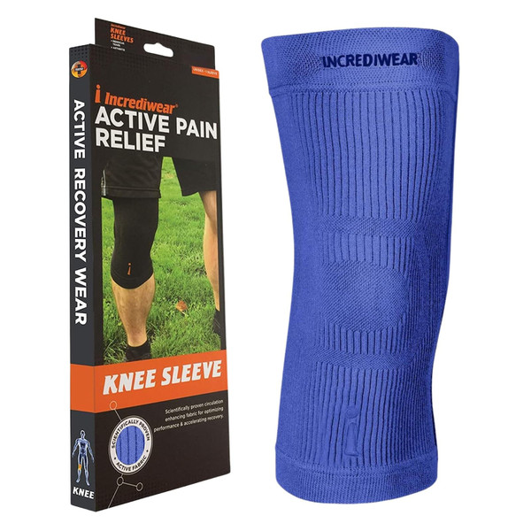 Incrediwear Knee Sleeve – Knee Braces for Knee Pain, Joint Pain Relief, Swelling, Inflammation Relief, and Circulation, Knee Support for Women and Men (Royal, Medium)