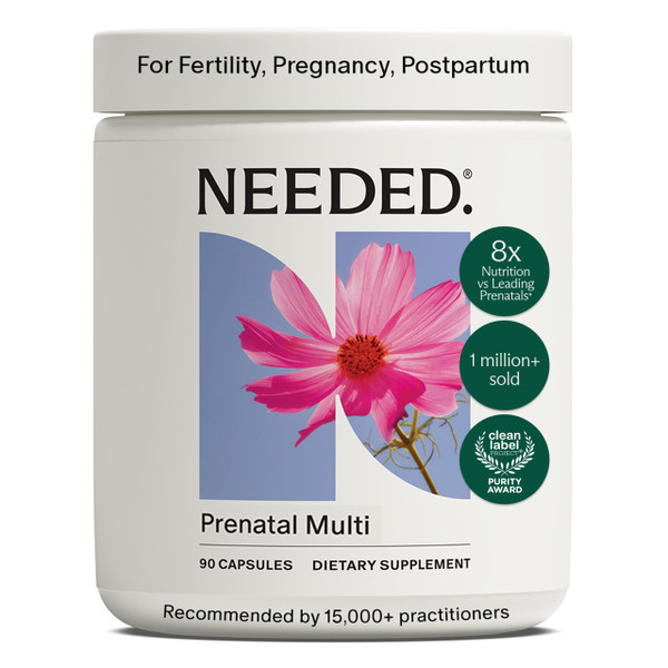 Needed. Multivitamin for Prenatal, Prenatal Multi Capsule, 30-Day Supply