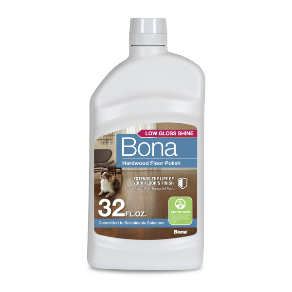 Bona Hardwood Floor Polish - 32 fl oz - Low Gloss Shine