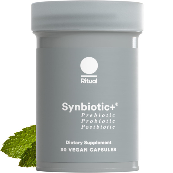 Ritual Synbiotic+ 3-in-1 Probiotic Supplement - 30 Capsules - 30 Servings
