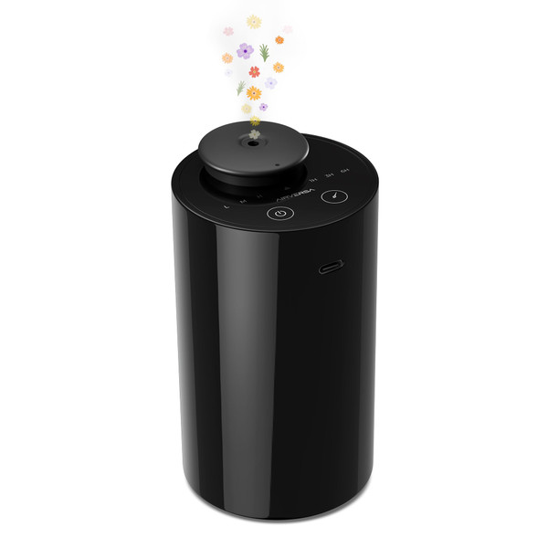 Airversa AN6 Waterless Diffuser for Essential Oil for Home, Room, Black